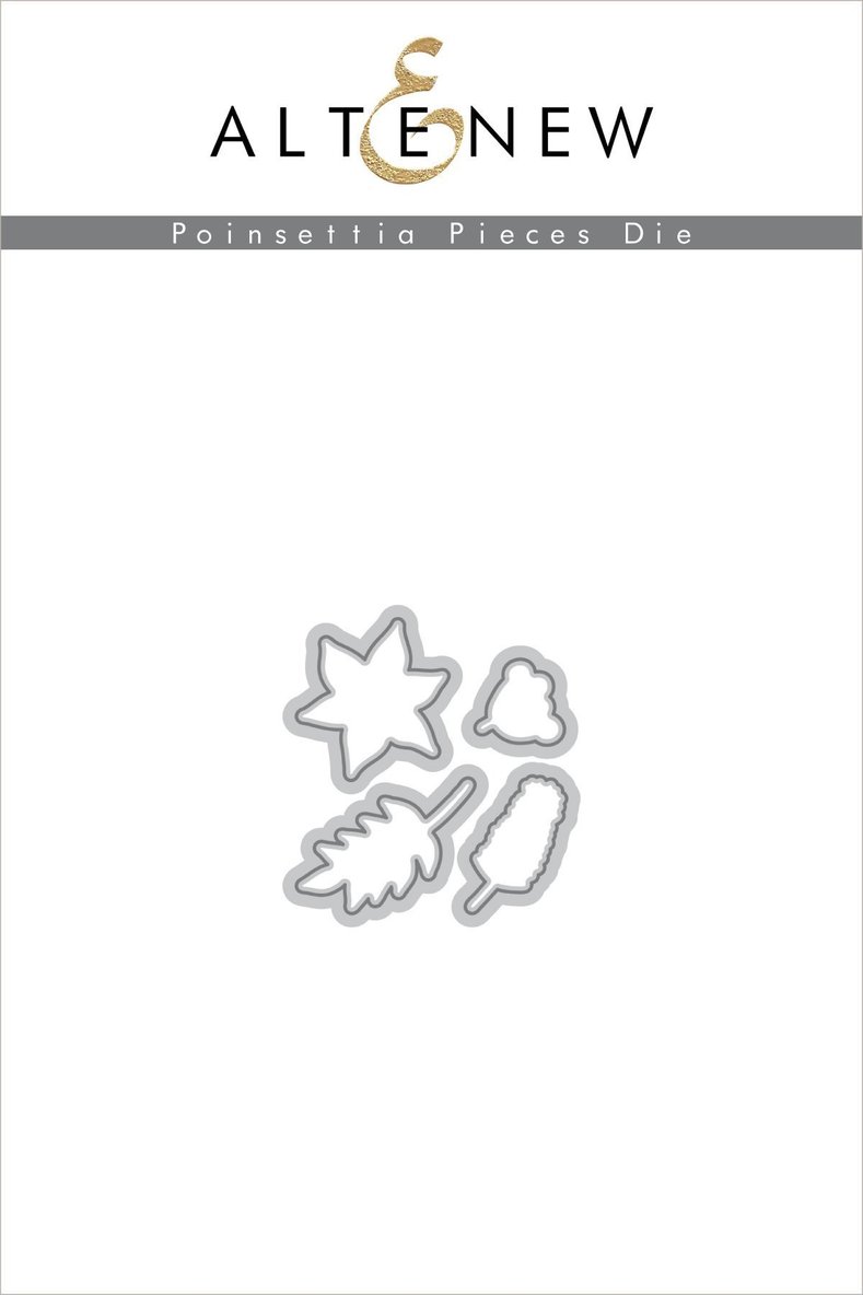 Poinsettia Pieces - Die Set