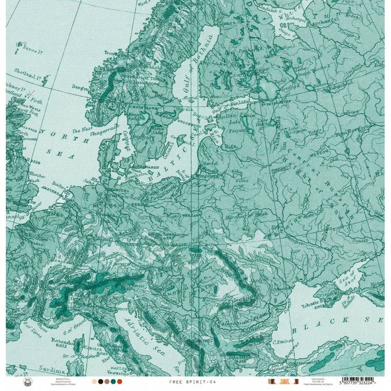 Paper 04 - 12"x12" - Free Spirit