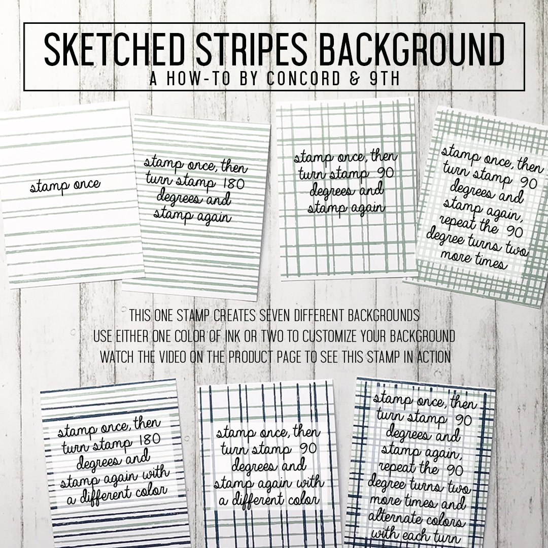 Sketched Stripes Background