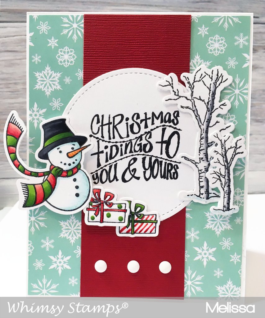 Snowman Tidings- Deb Davis