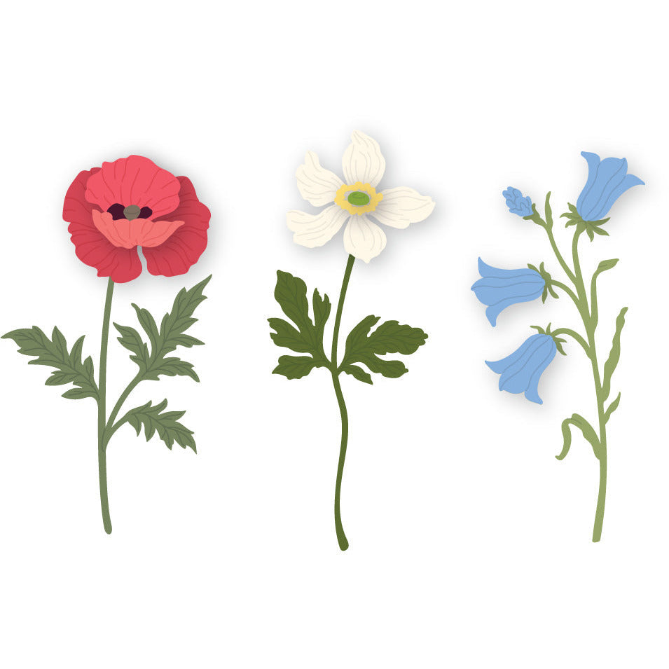 Wildflowers - Lovely Layers - Honey Cuts Wildflowers - Lovely Layers - Honey Cuts