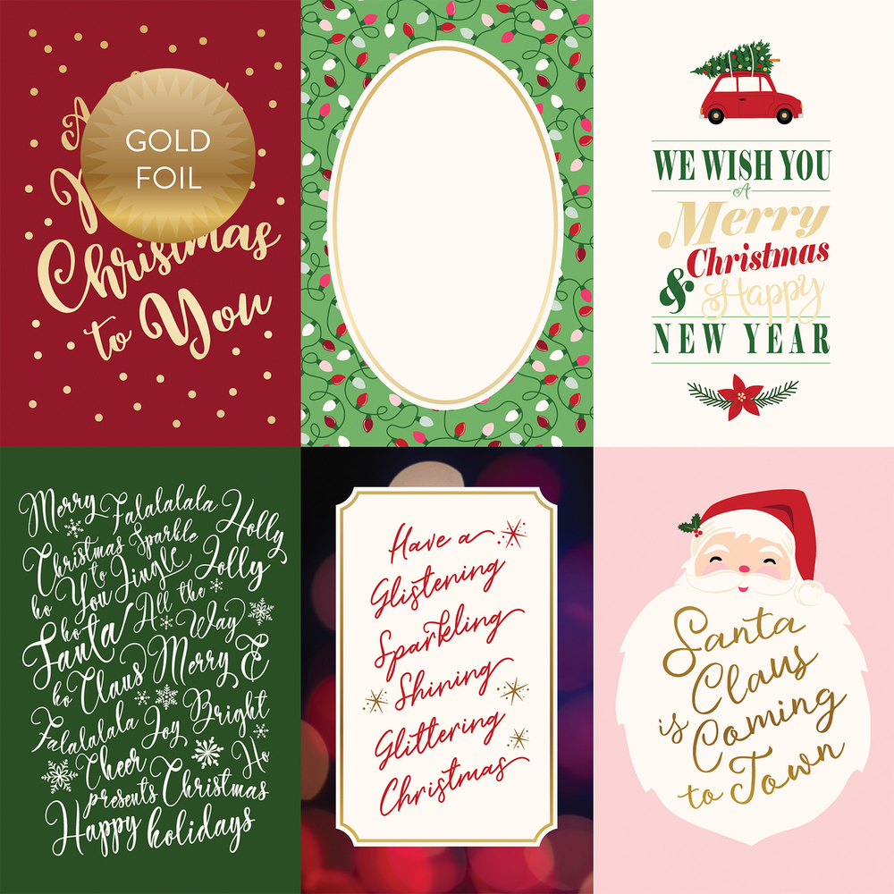 4x6 Journaling Cards - Gold Foiled - Echo Park 4x6 Journaling Cards - Gold Foiled - Echo Park
