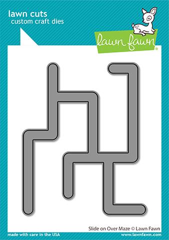 Slide on Over Maze - lawn cuts