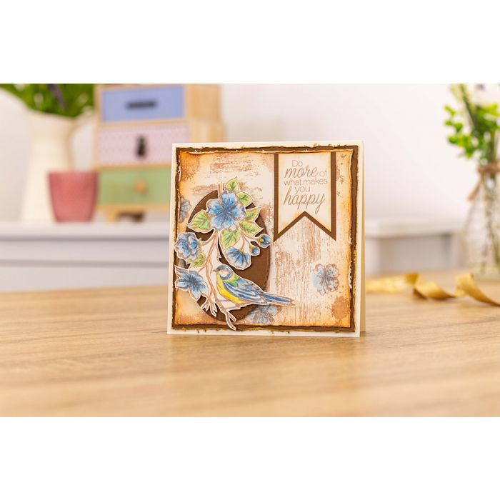 Feathered Friend - Collage Clearstamps Feathered Friend - Collage Clearstamps