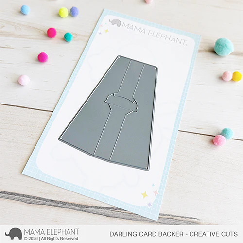 Darling Card Backer - Creative Cuts