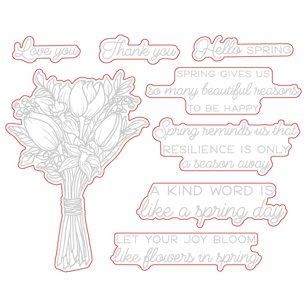 Spring Joy Bouquet - Honey Cuts