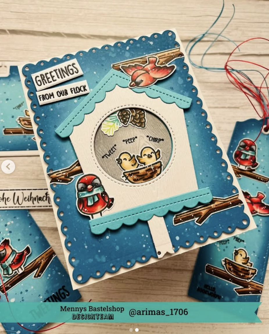 Magic Iris Bird House Magic Iris Bird House