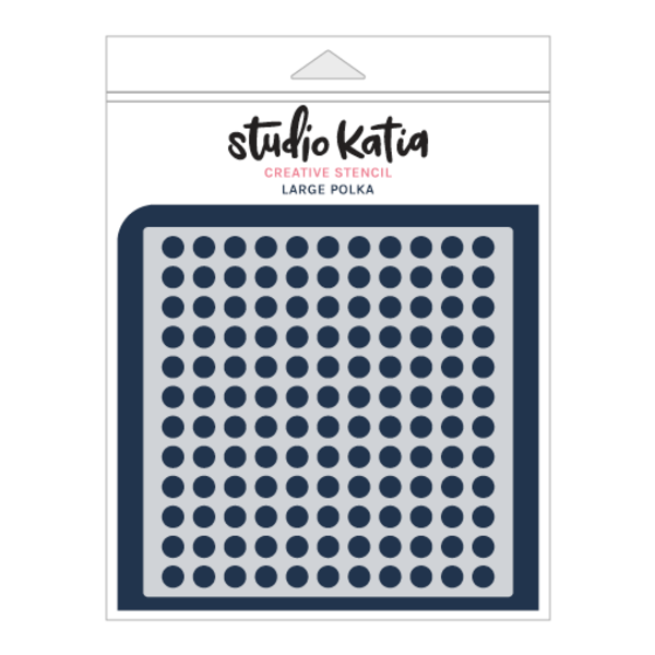 Large Polka - Stencil