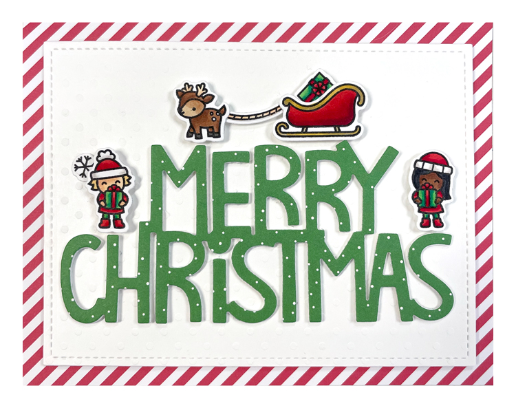 Giant Merry Christmas - Lawn Cuts Giant Merry Christmas - Lawn Cuts