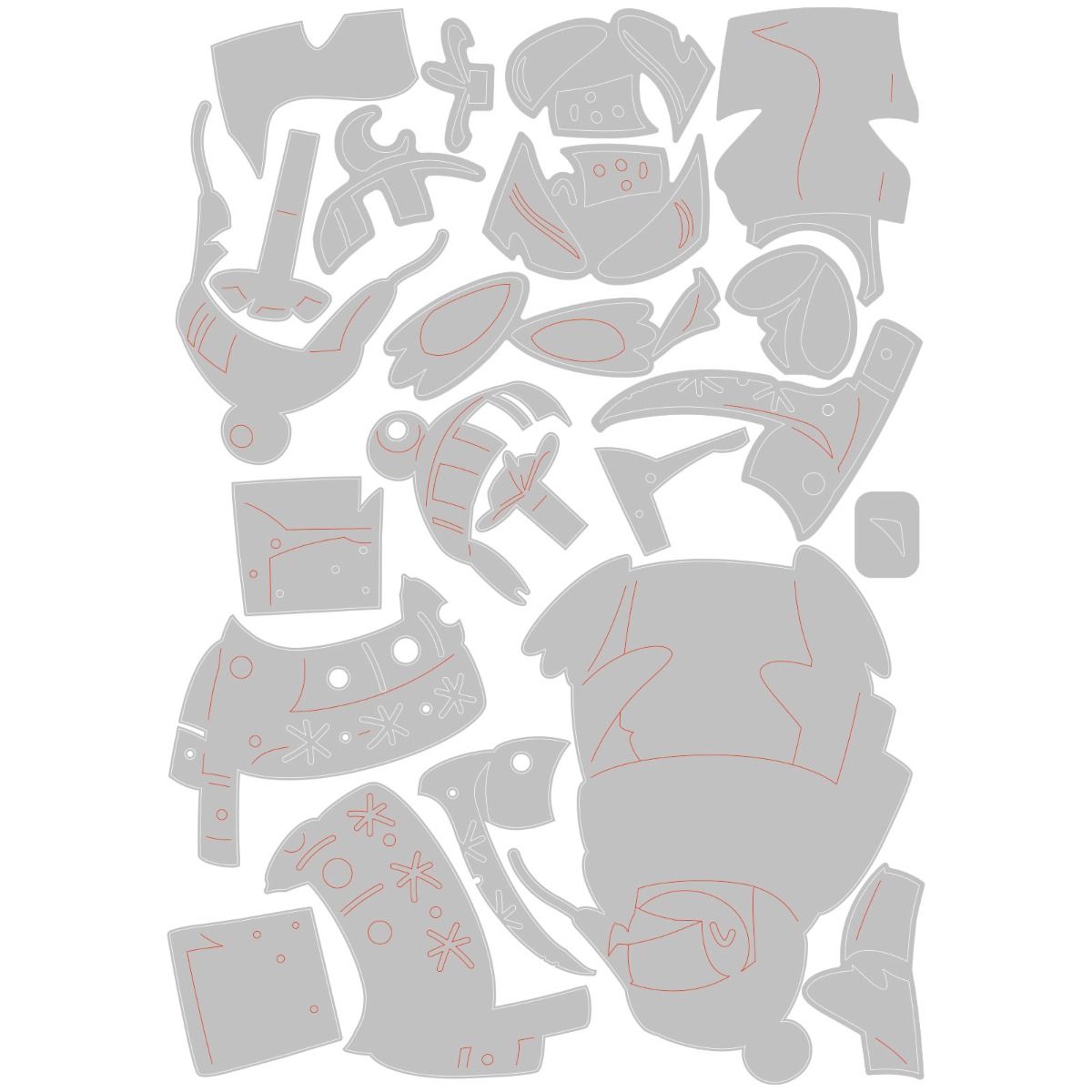 Eugene, Colorize - Sizzix Thinlits Dies By Tim Holtz