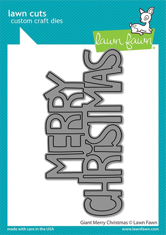 Giant Merry Christmas - Lawn Cuts Giant Merry Christmas - Lawn Cuts