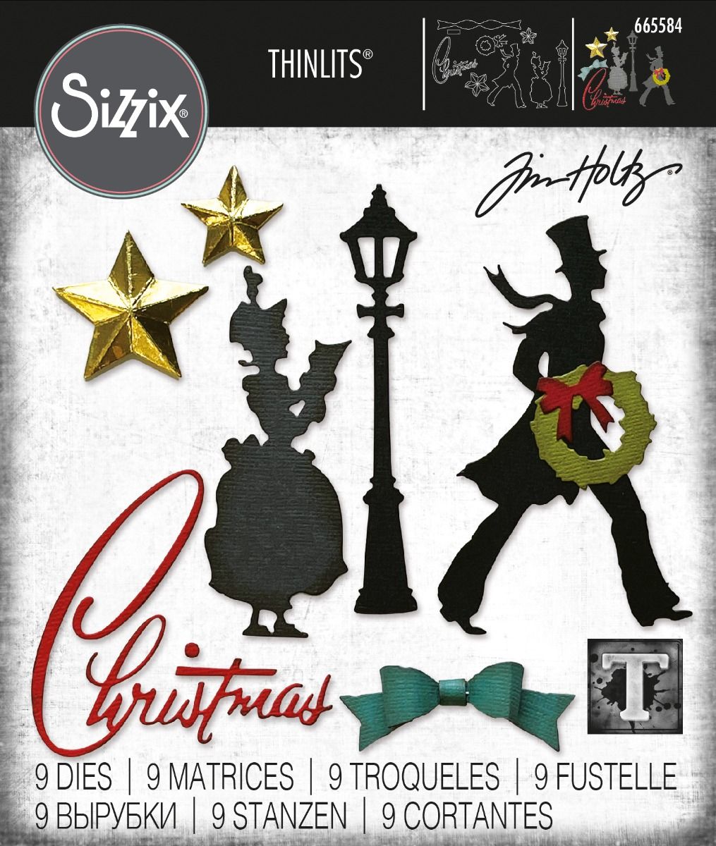 Vault Series: Christmas 2021 - Sizzix Thinlits Dies By Tim Holtz