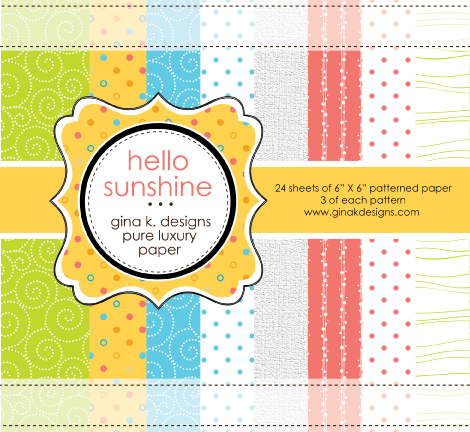Hello Sunshine - GKD Patterned Paper Hello Sunshine - GKD Patterned Paper