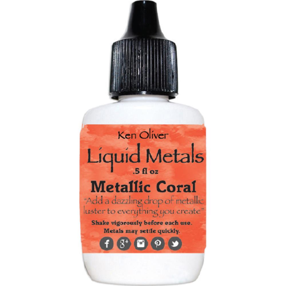 Metallic Coral - Ken Oliver Liquid Metals