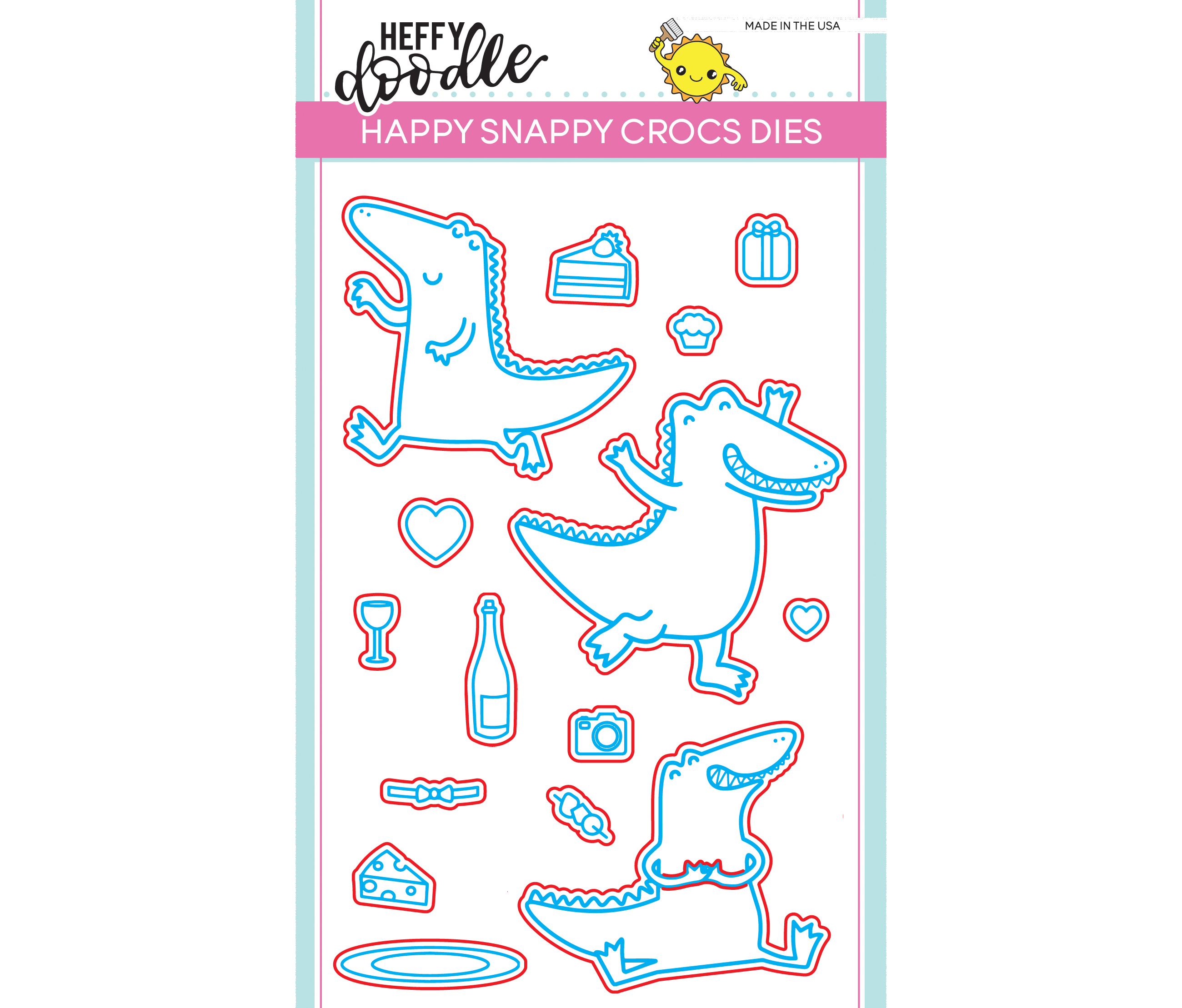 Happy Snappy Crocs - Heffy Cuts