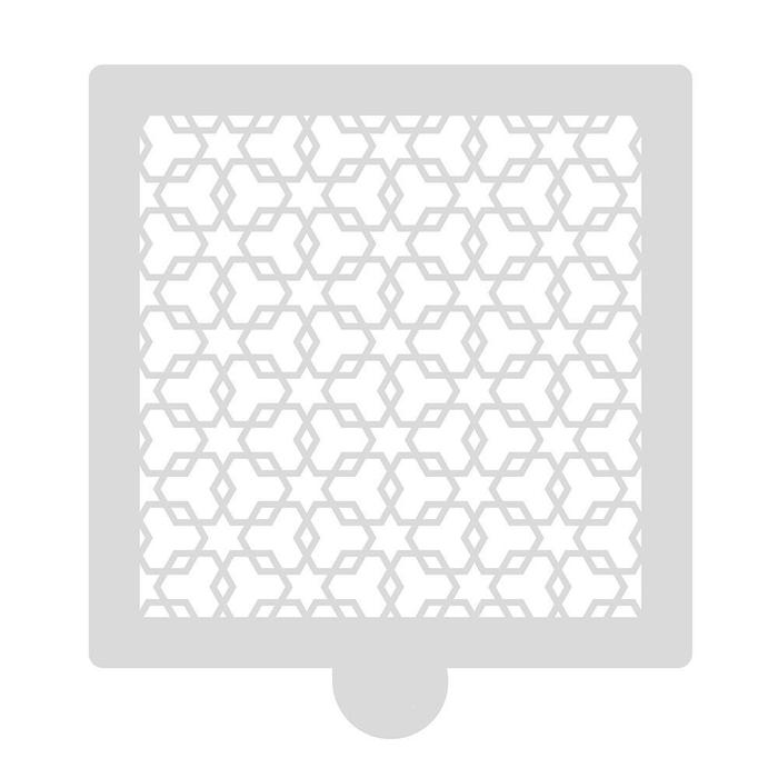 Layered Hexagon 6x6 - Tonic Studios Stencil Layered Hexagon 6x6 - Tonic Studios Stencil