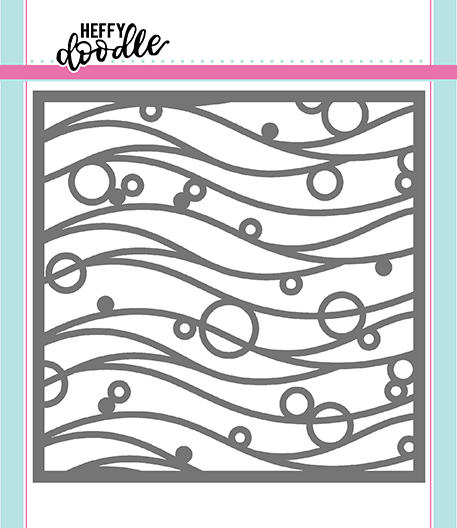 Bubble Waves Stencil