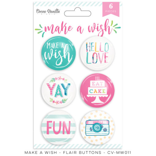 Flair Buttons - Make a Wish
