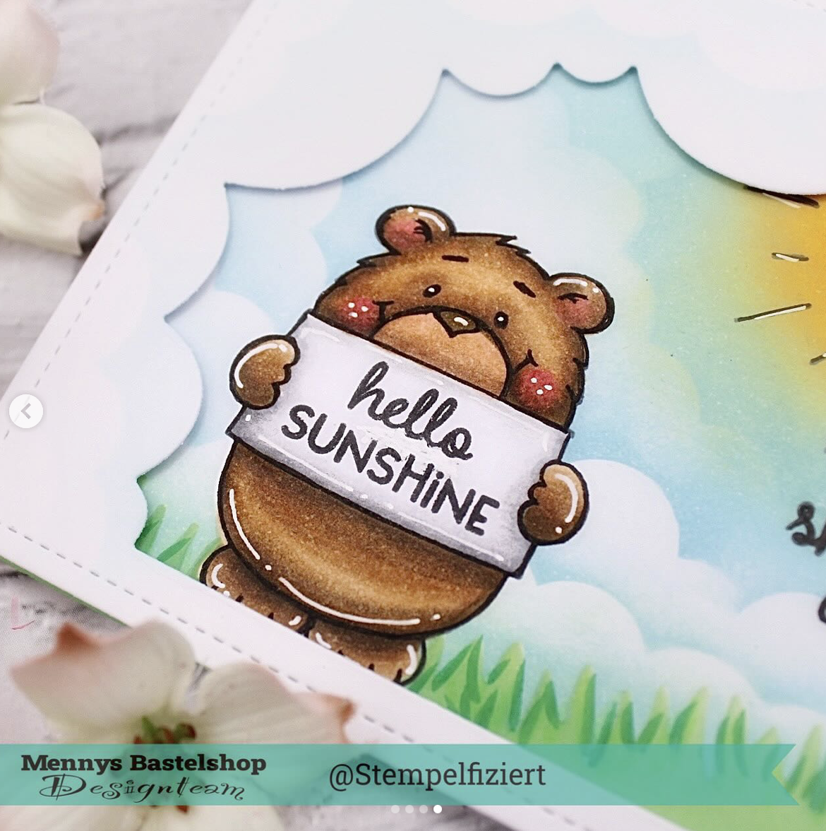 In the Clouds Mama Elephant