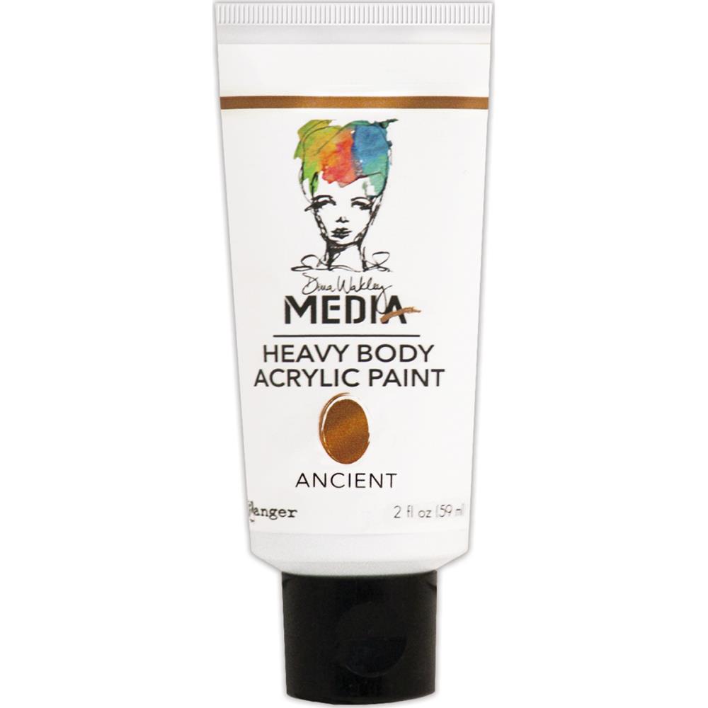 Ancient - Dina Wakley Media Heavy Body Acrylic Paint 2oz Ancient - Dina Wakley Media Heavy Body Acrylic Paint 2oz