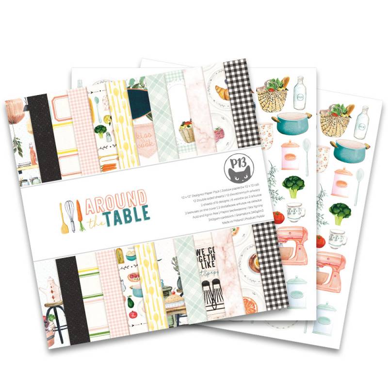 Around the Table - 12x12 Pack Around the Table - 12x12 Pack