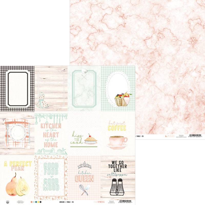 05 - Around the Table -12"x12" 05 - Around the Table -12"x12"