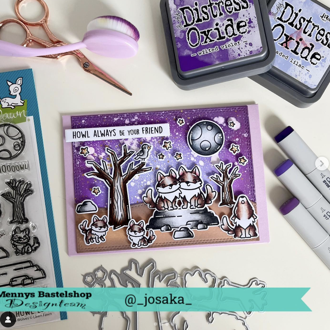 Der Wolf mit dem Mond Der Wolf mit dem Mond