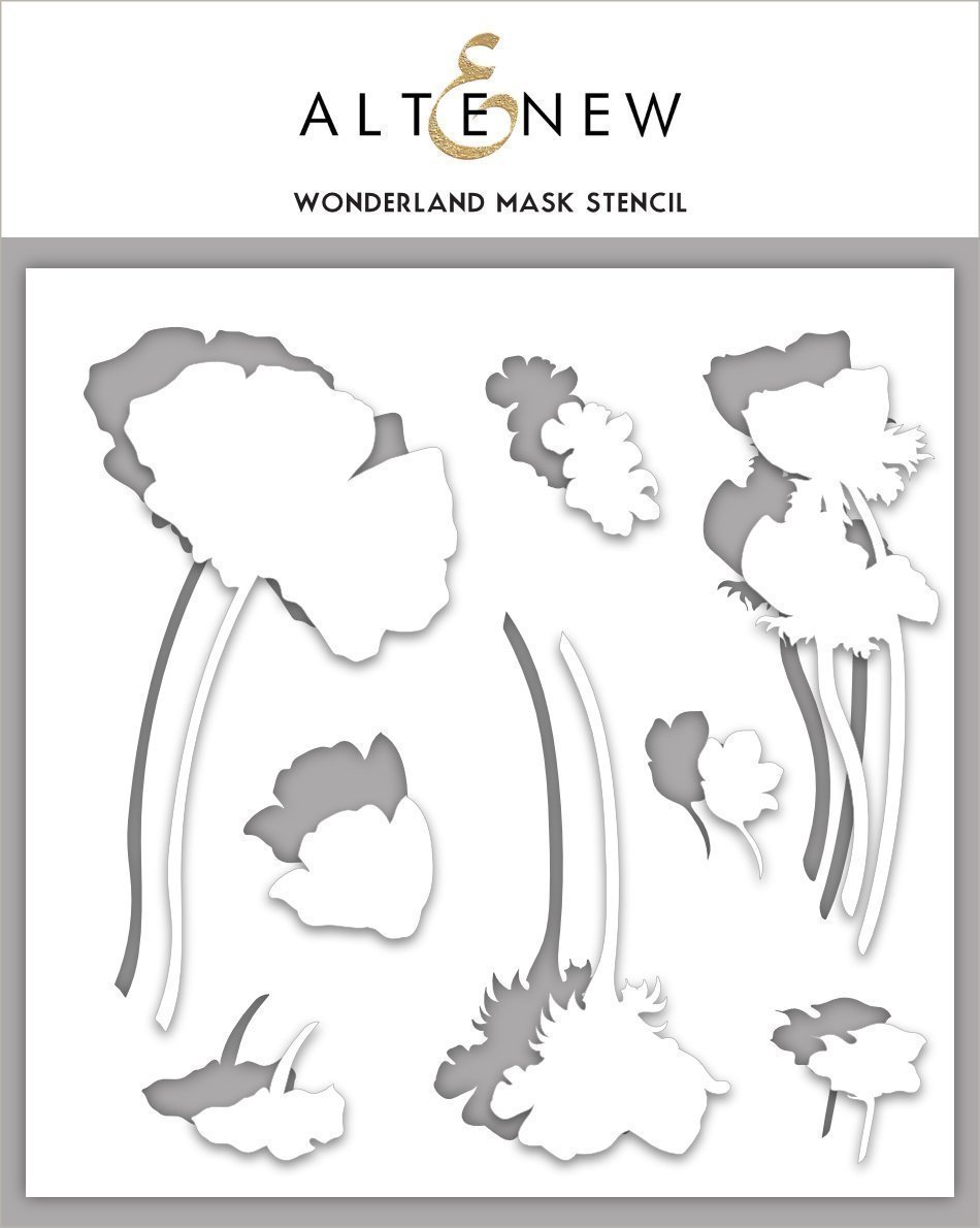 Wonderland Mask - Stencil