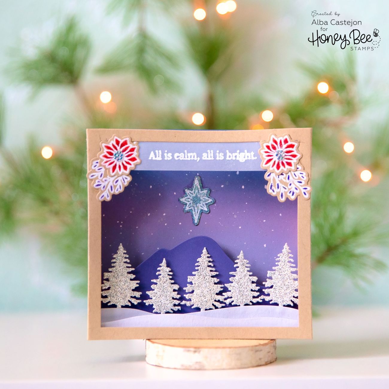 A2 Scene Builder Card Base - Honey Cuts A2 Scene Builder Card Base - Honey Cuts