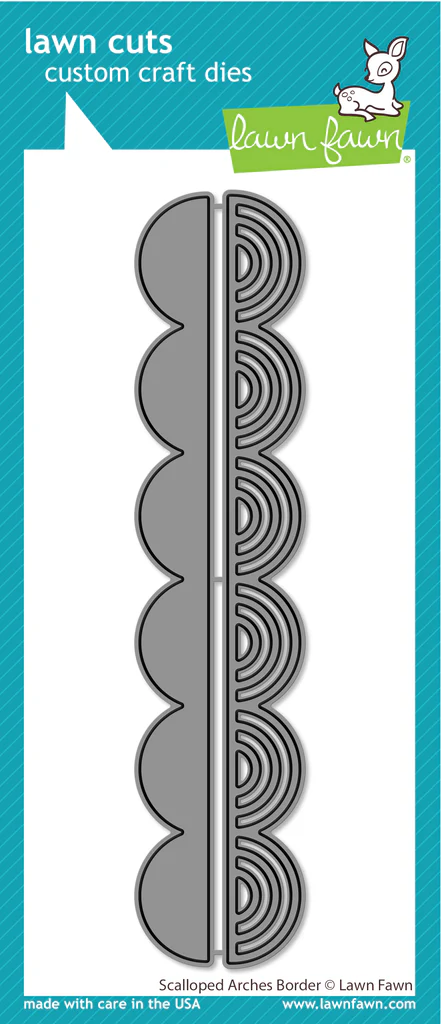 Scalloped Arches Border - Lawn Cuts