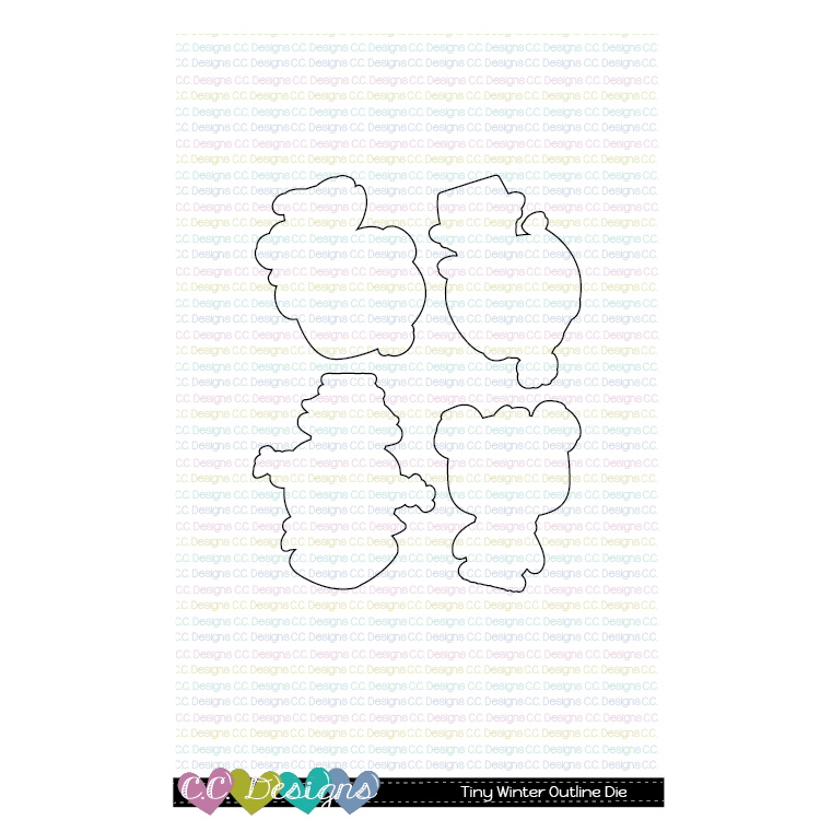 Tiny Winter - Outline Metal Die