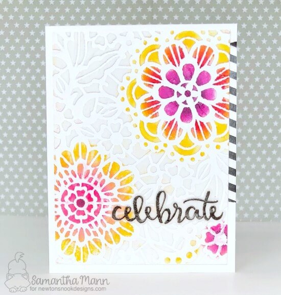 Floral Lace - Stencil Floral Lace - Stencil