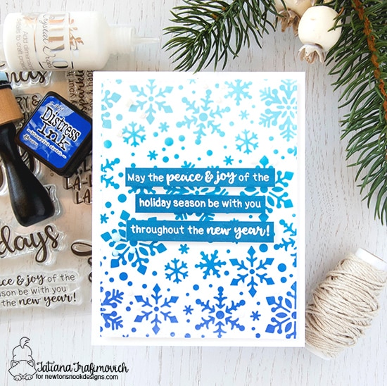 Snowfall - Stencil Snowfall - Stencil