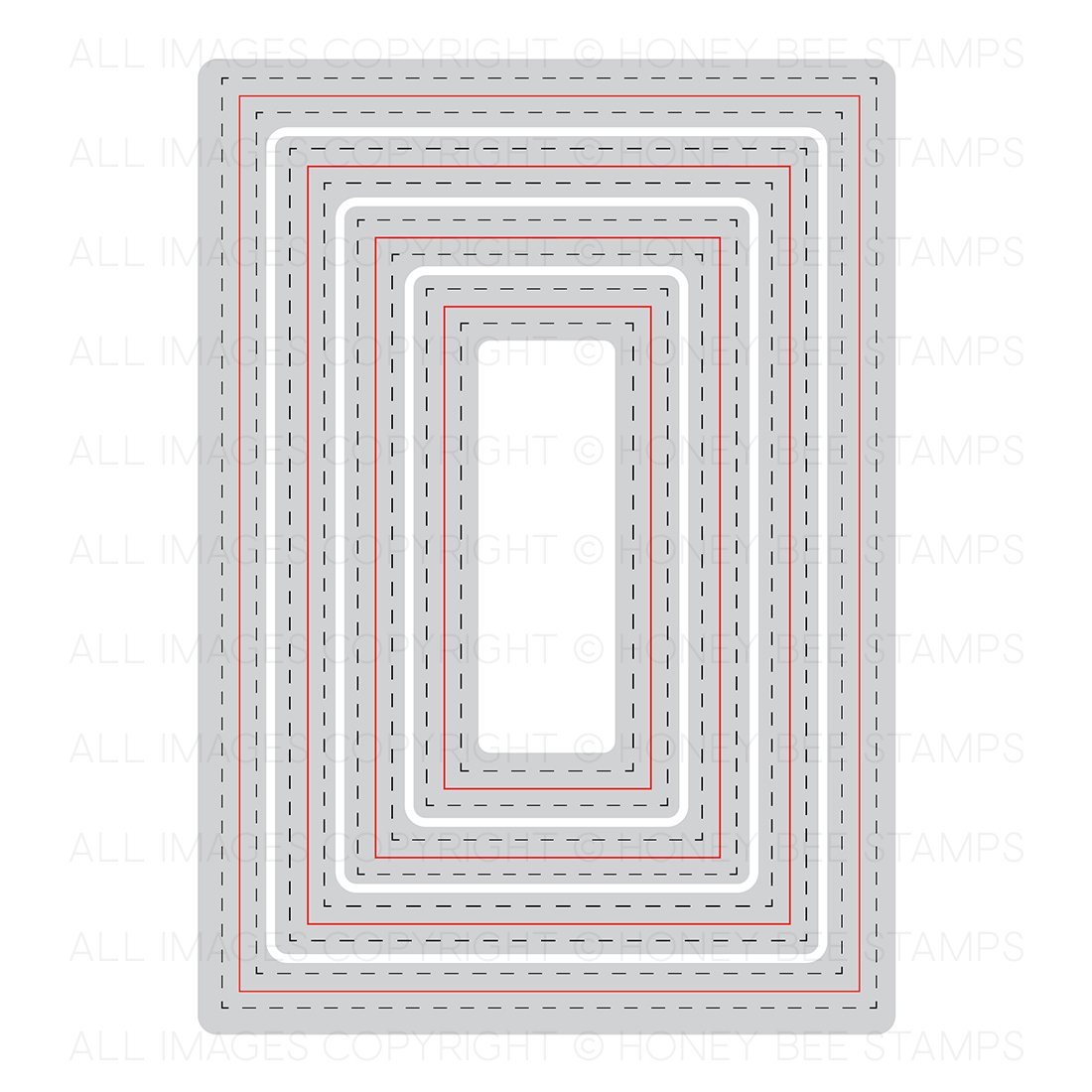 A7 Double Stitched Frame - Honey Cuts A7 Double Stitched Frame - Honey Cuts