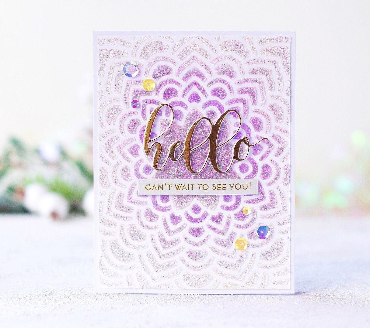 Floral Mandala - Stencil Floral Mandala - Stencil