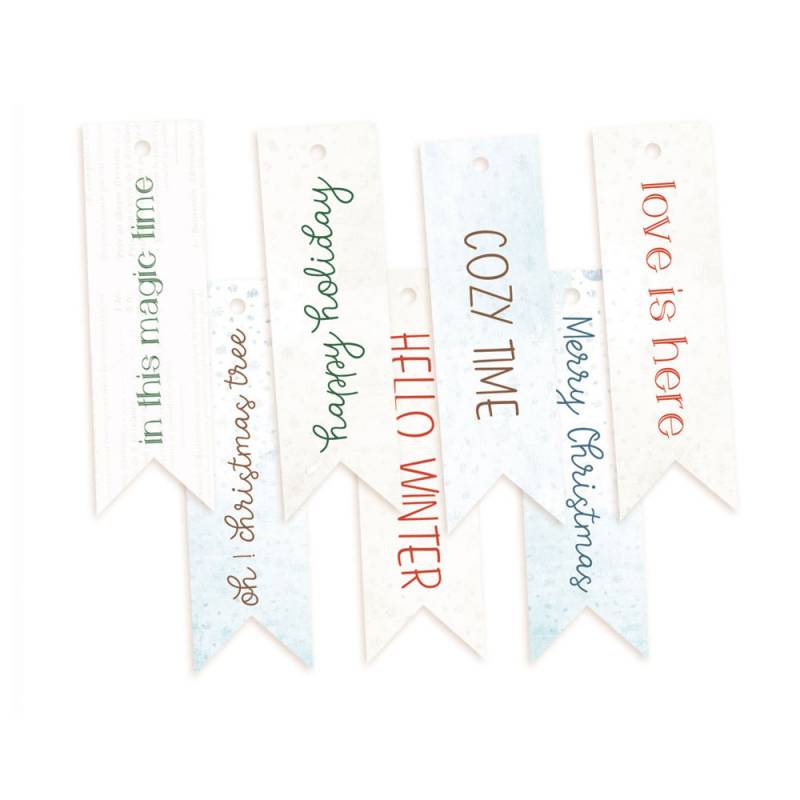 Decorative Tags 02 - The Four Seasons - Winter