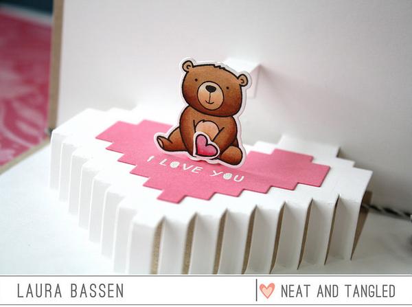 Pixelated Heart - Nice and Neat Dies Pixelated Heart - Nice and Neat Dies