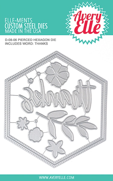 Pierced Hexagon - Elle-ments