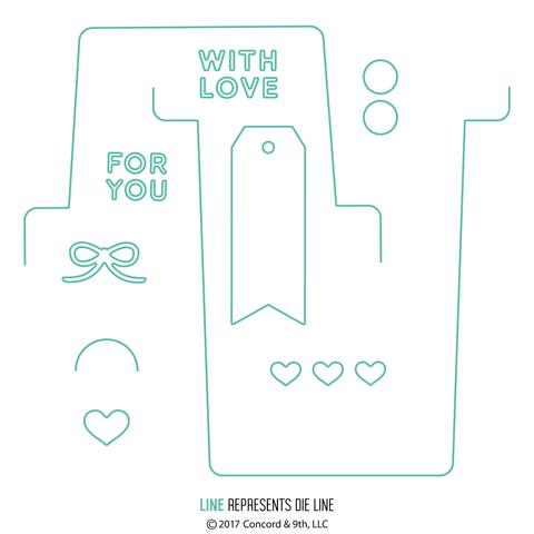 Love Notes Envelope - Dies