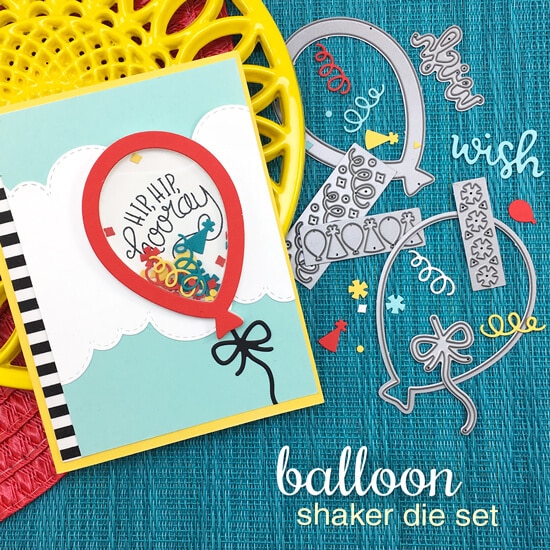 Balloon Shaker - Die Set Balloon Shaker - Die Set