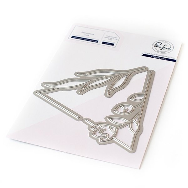 Frame builder: Botanical triangle - Die Set