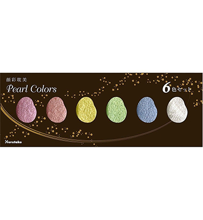 Gansai Tambi 6 Color Set - Pearl Colors Gansai Tambi 6 Color Set - Pearl Colors