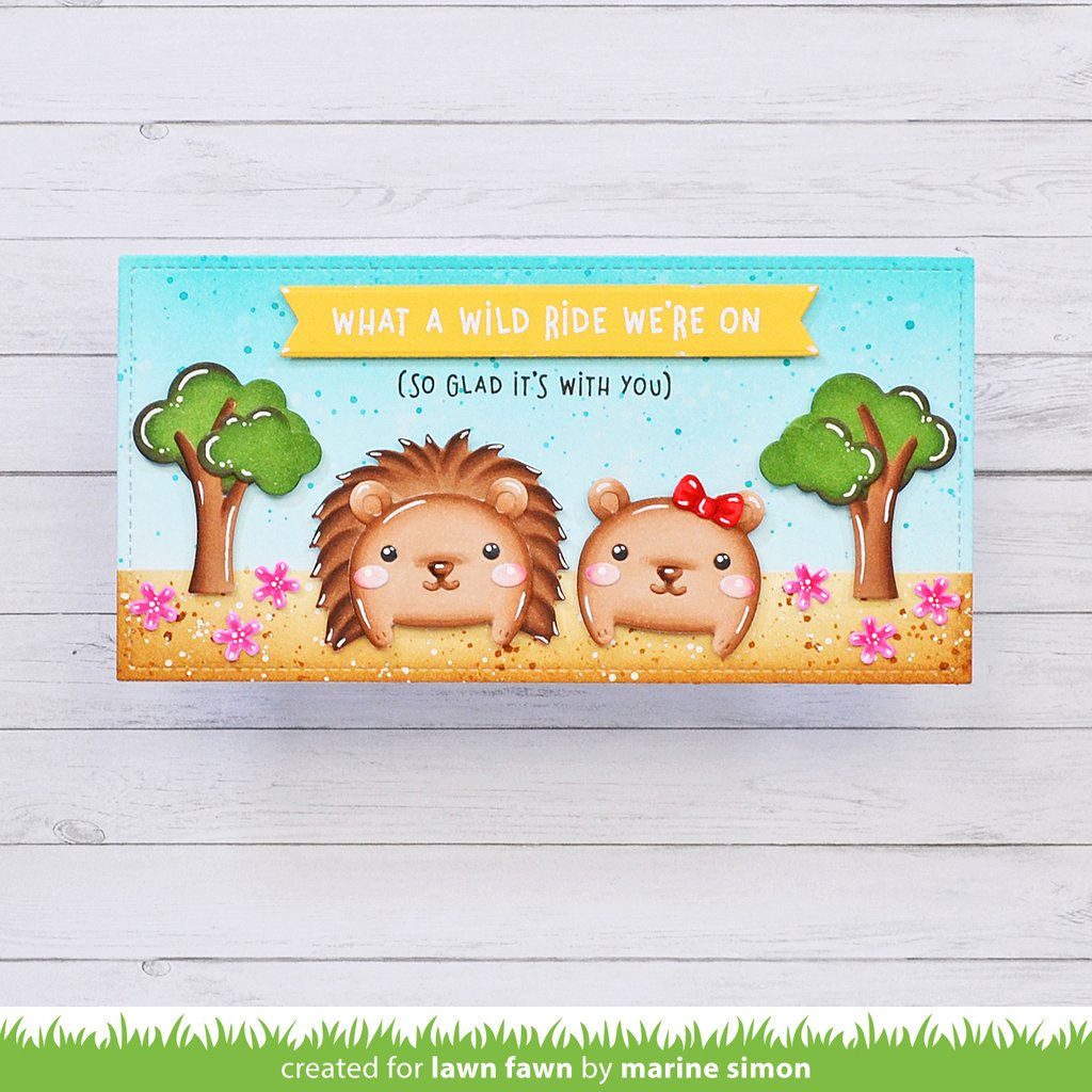 Tiny Gift Box Skunk Add-on - Lawn Cuts Tiny Gift Box Skunk Add-on - Lawn Cuts
