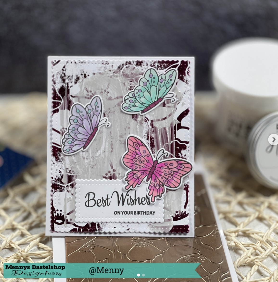 Poppy Field - Hot Foil Plate  Poppy Field - Hot Foil Plate