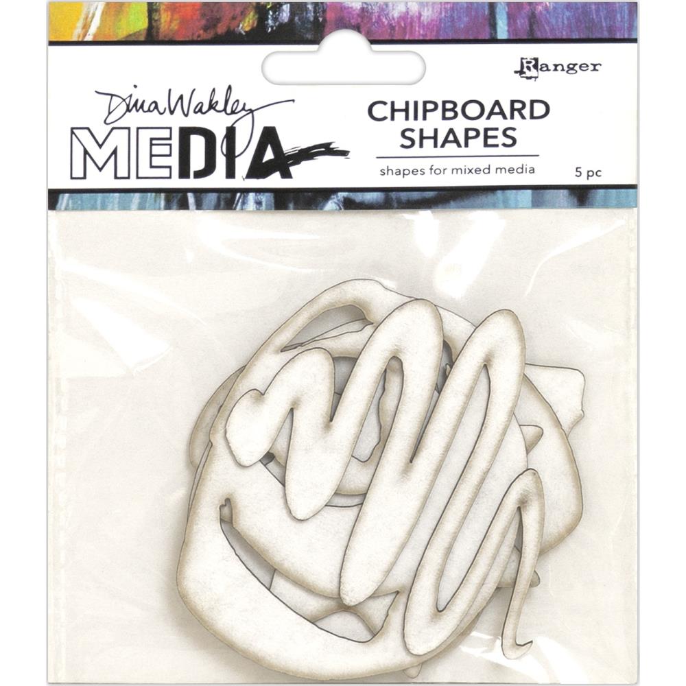 Basics - Dina Wakley Media Chipboard Shapes