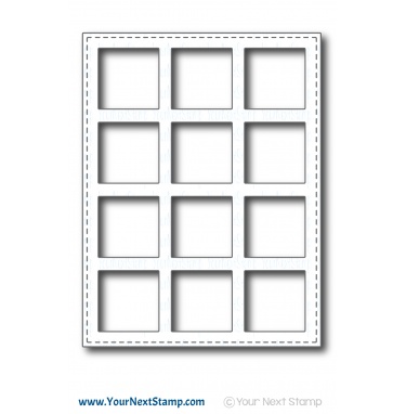 So Many Squares Panel - Die Set