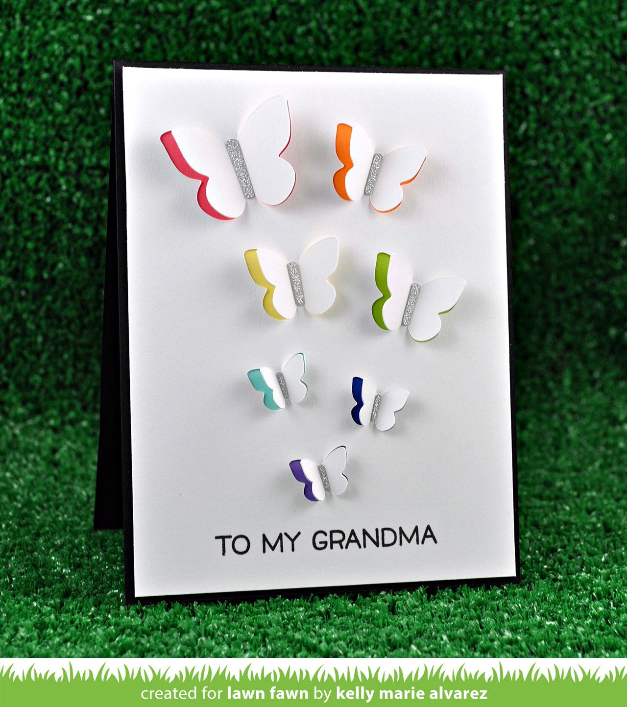 Mini Pop-up Butterflies - Lawn Cuts