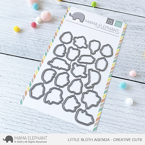 Little Sloth Agenda - Creative Cuts Little Sloth Agenda - Creative Cuts