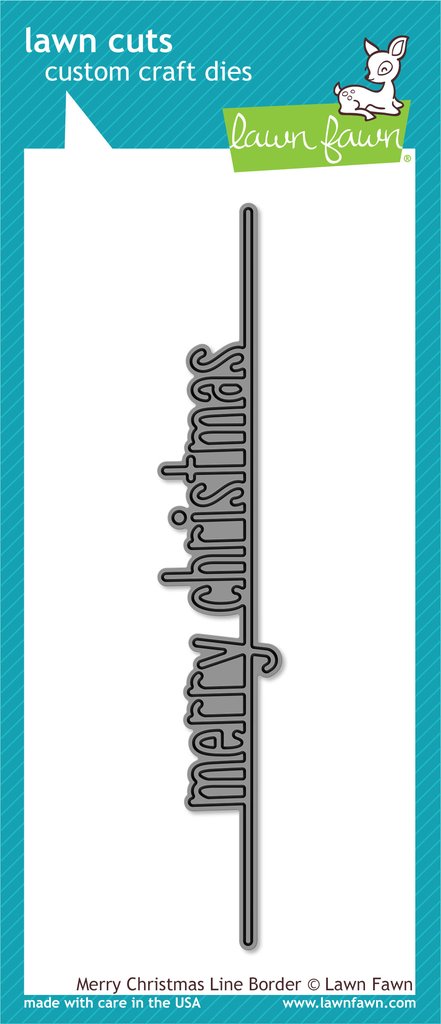 Merry Christmas Line Border - Lawn Cuts Merry Christmas Line Border - Lawn Cuts
