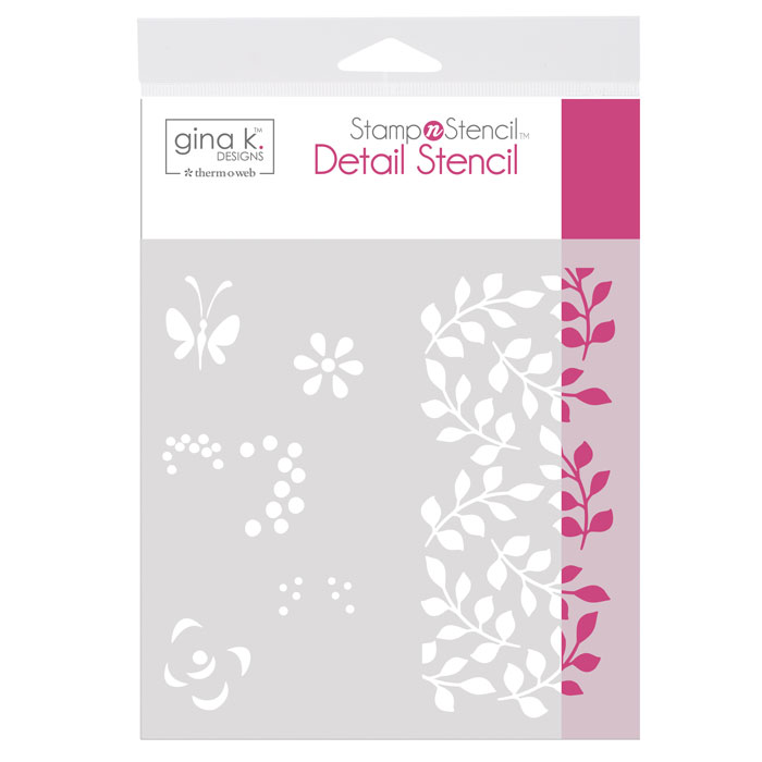 Petals & Wings - Stencil